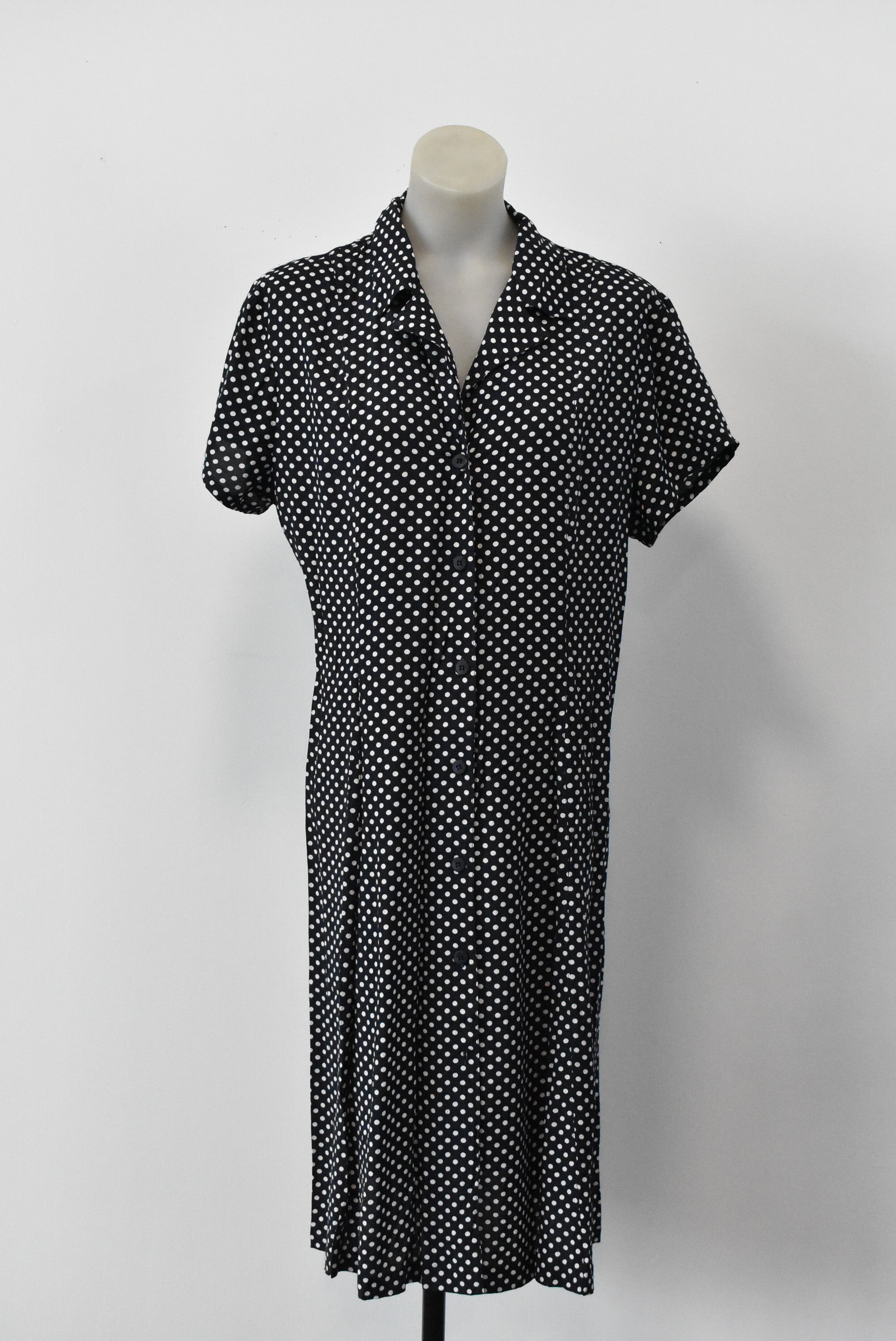 Polka dot dress size sales 16