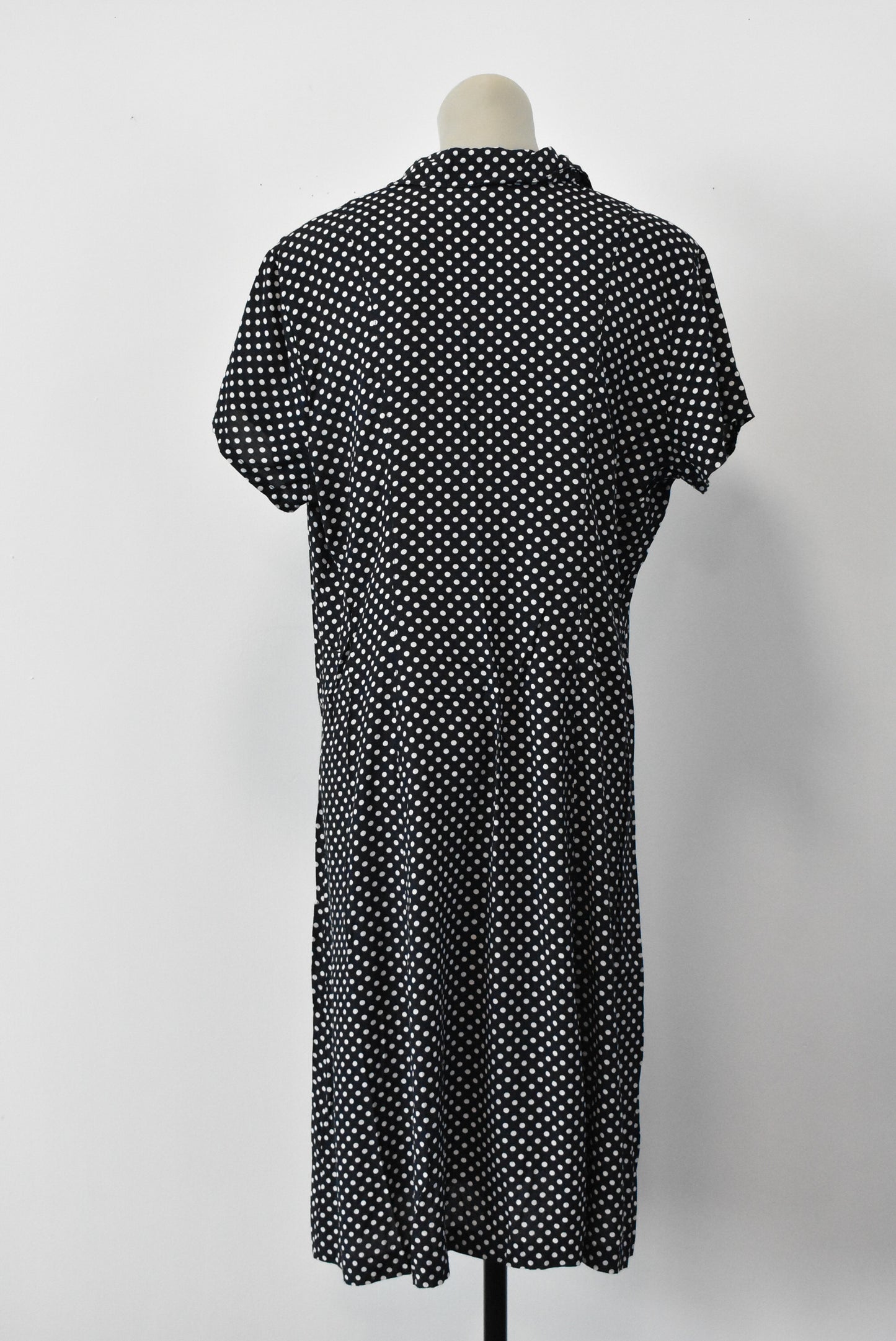 I.Q. retro polka dot dress, size 16