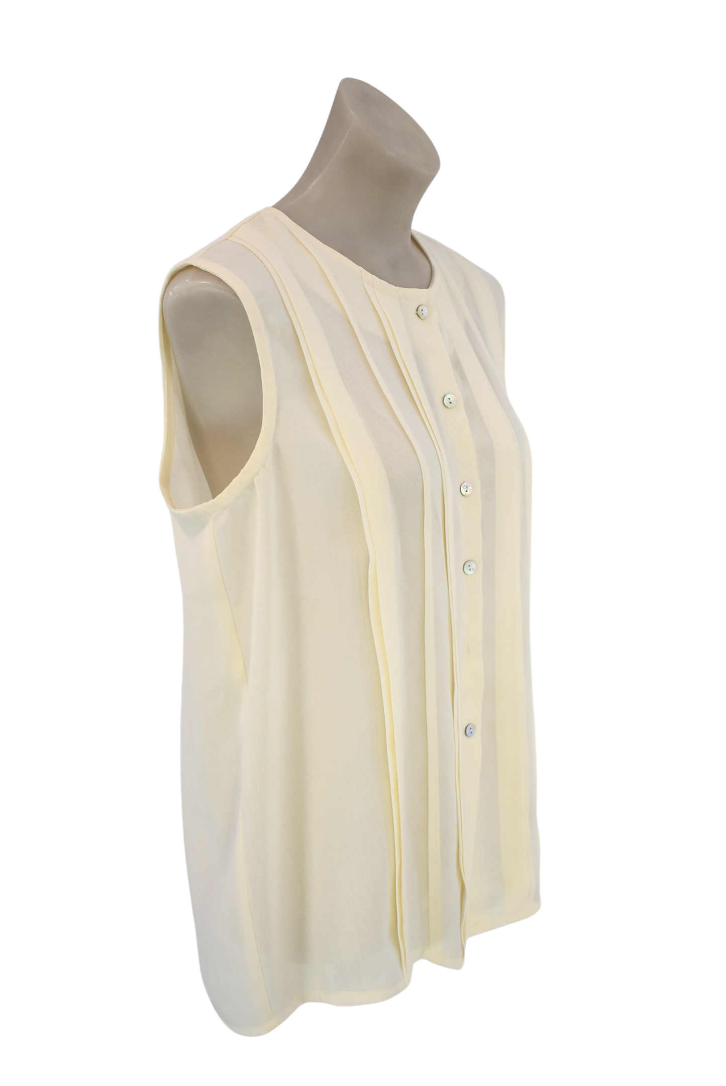 Paulls NZ made breezy sleeveless blouse, 14