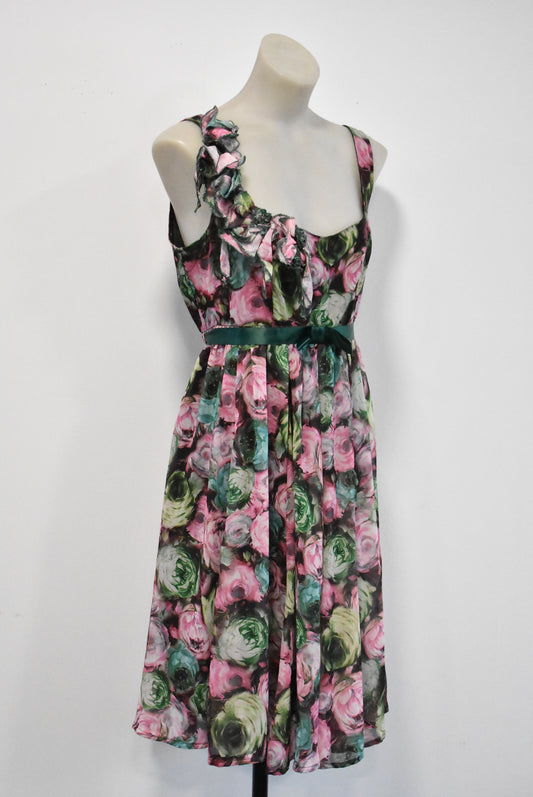 Annah S, floral dress 12
