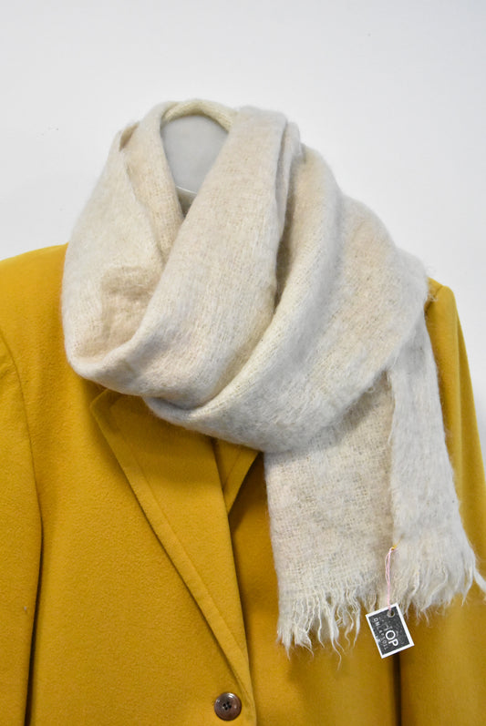 All Mohair Pile scarf, made in Scotland