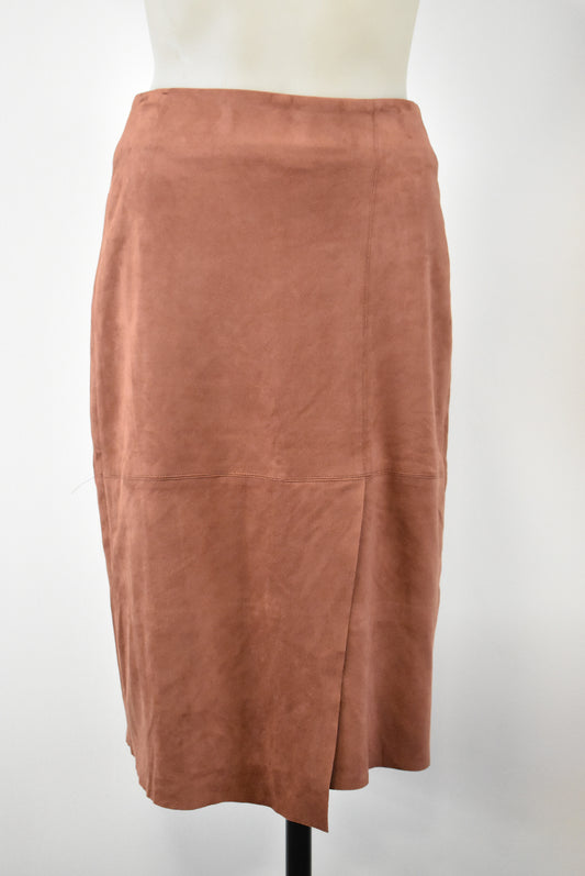 Whistle suede look skirt, 8 (NWT)