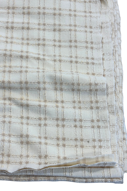 Vintage wool tweed fabric