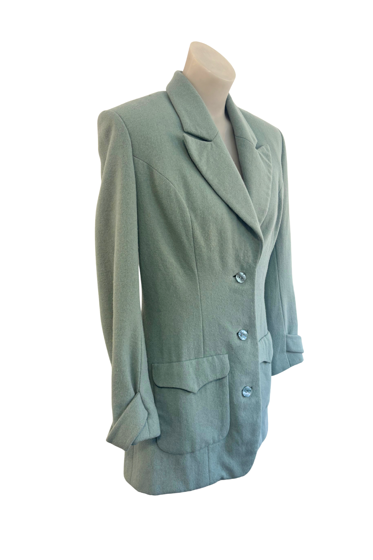 Vintage NZ made 100% wool jacket, M