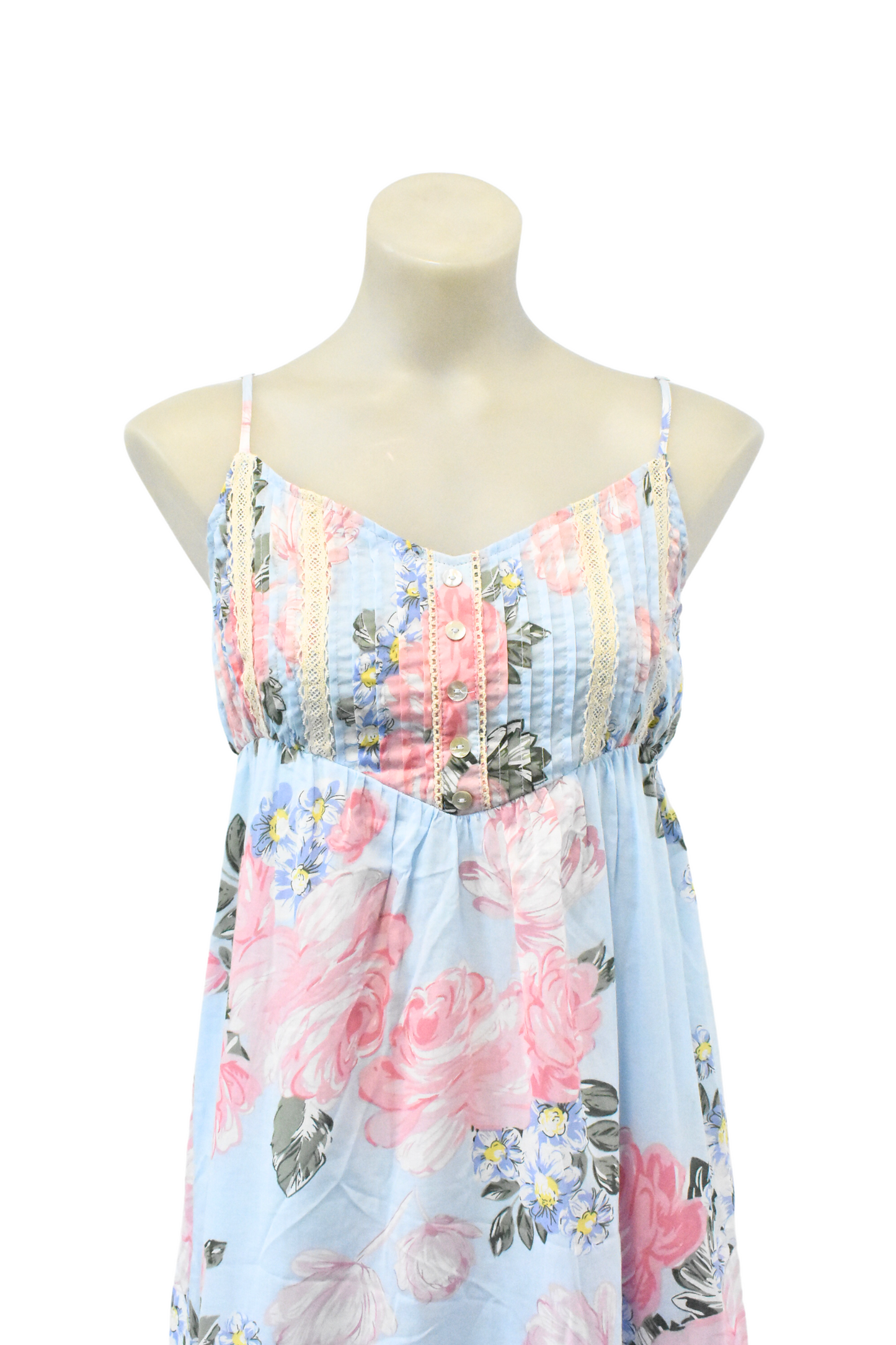 Gorgeous summer vibes cotton floral maxi dress, 10