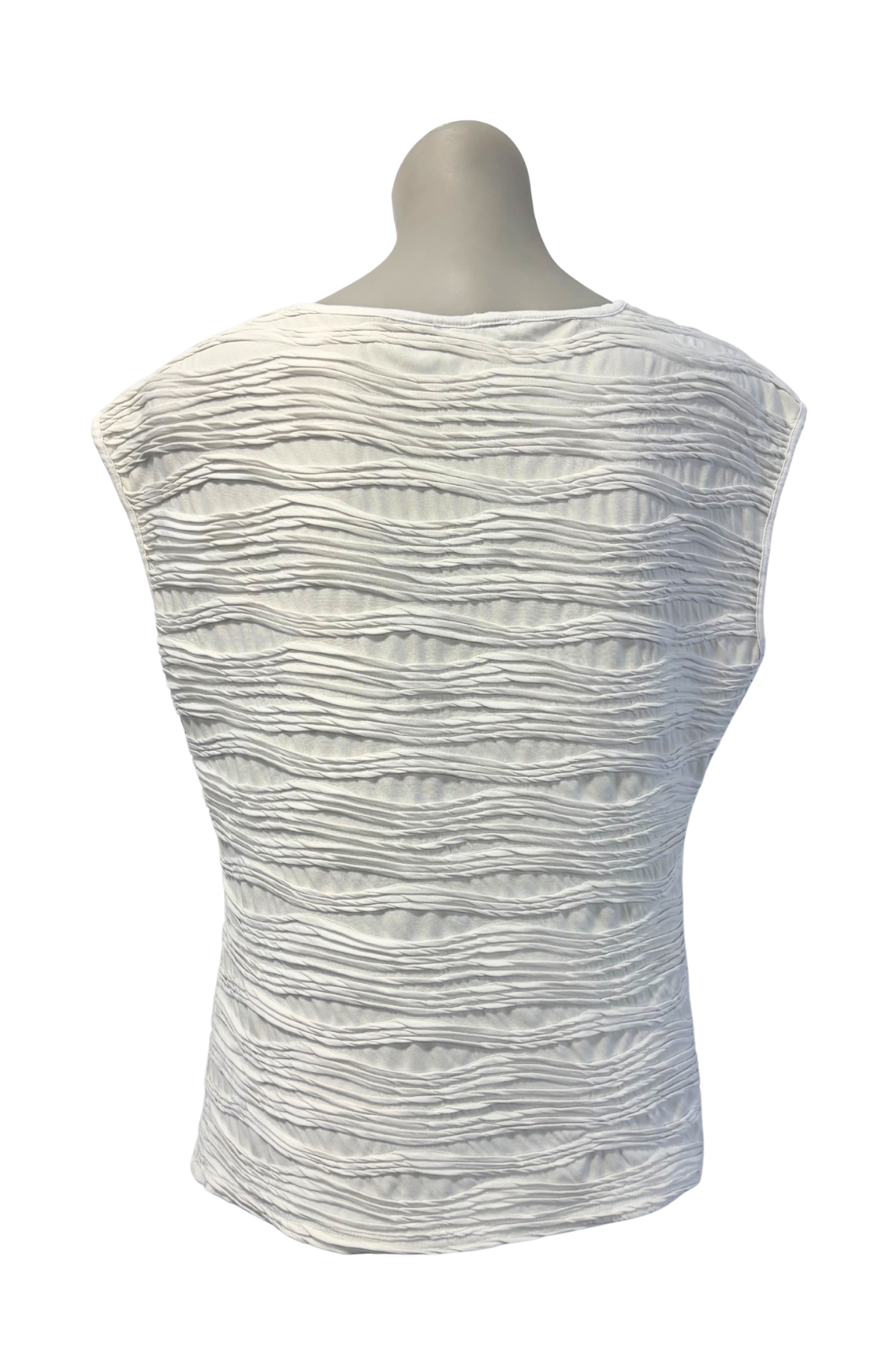 WADOS( textured v-neck vest top, L