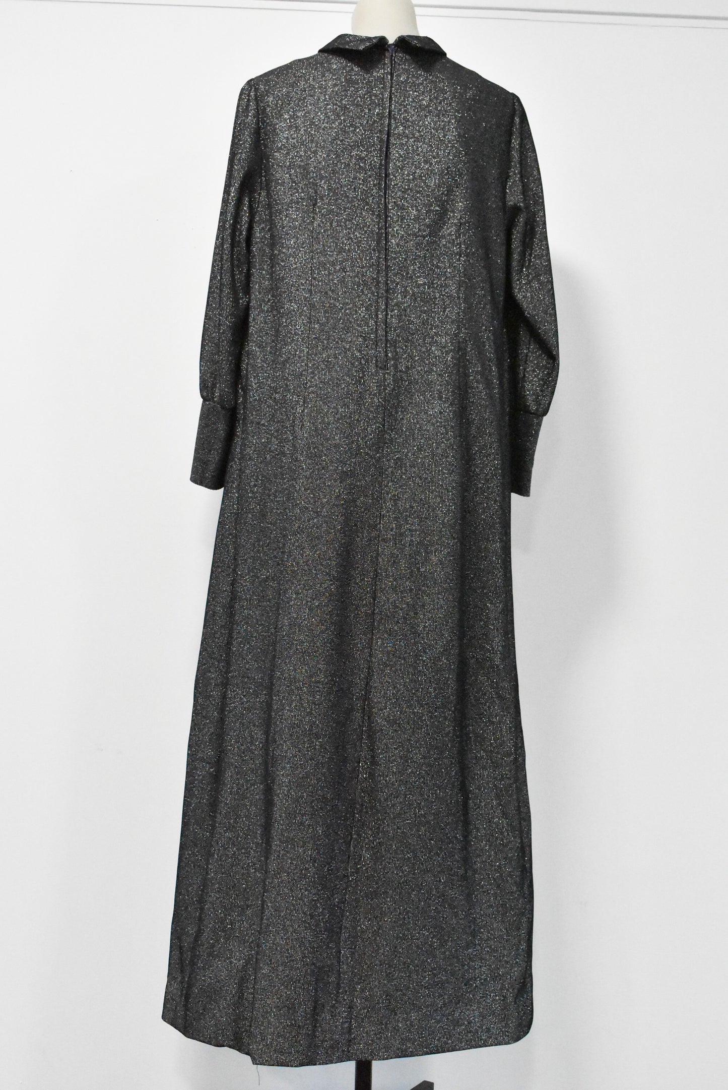 Vintage long sparkling dress, L