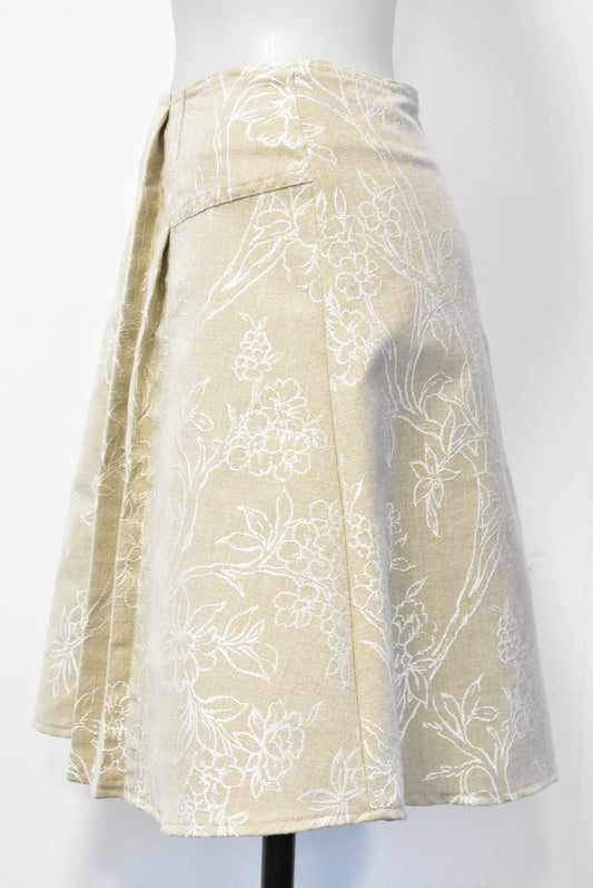 Clupritz linen look skirt, 14