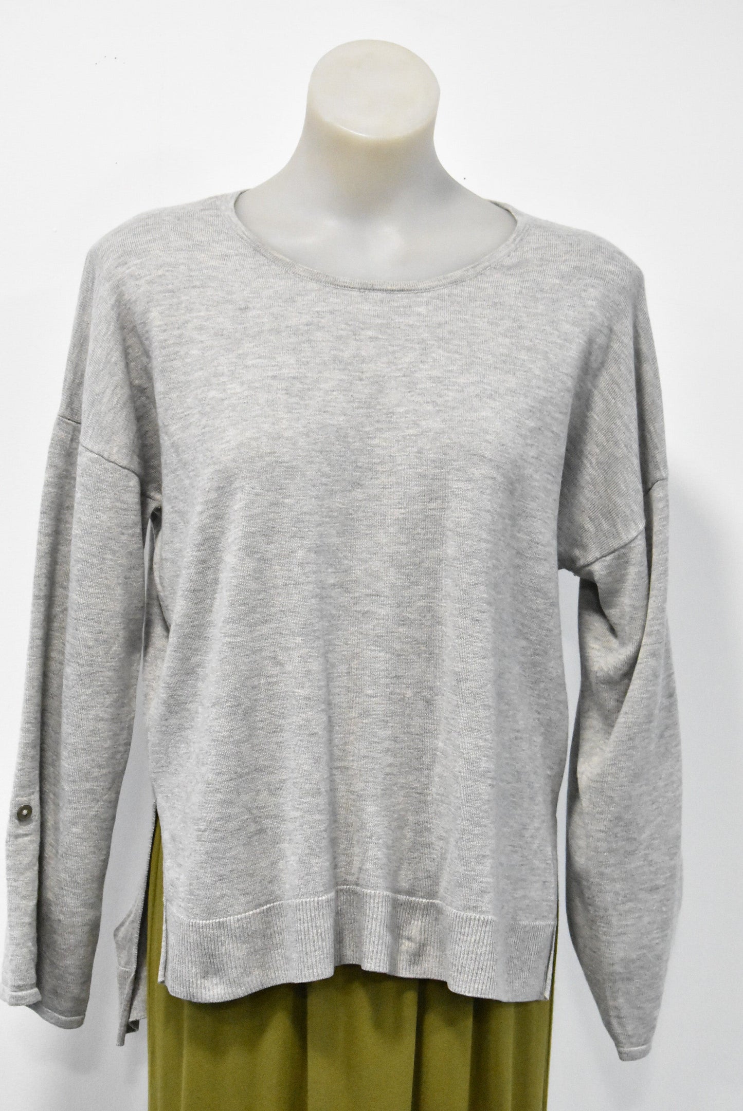 Trenery wool, silk & bamboo blend top, M/L (Copy)