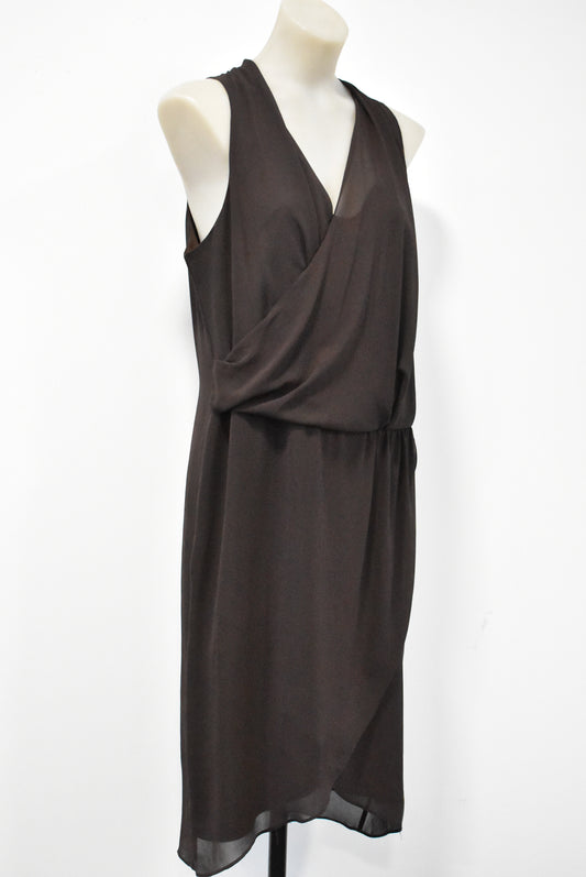 Storm sleeveless drape dress, 12