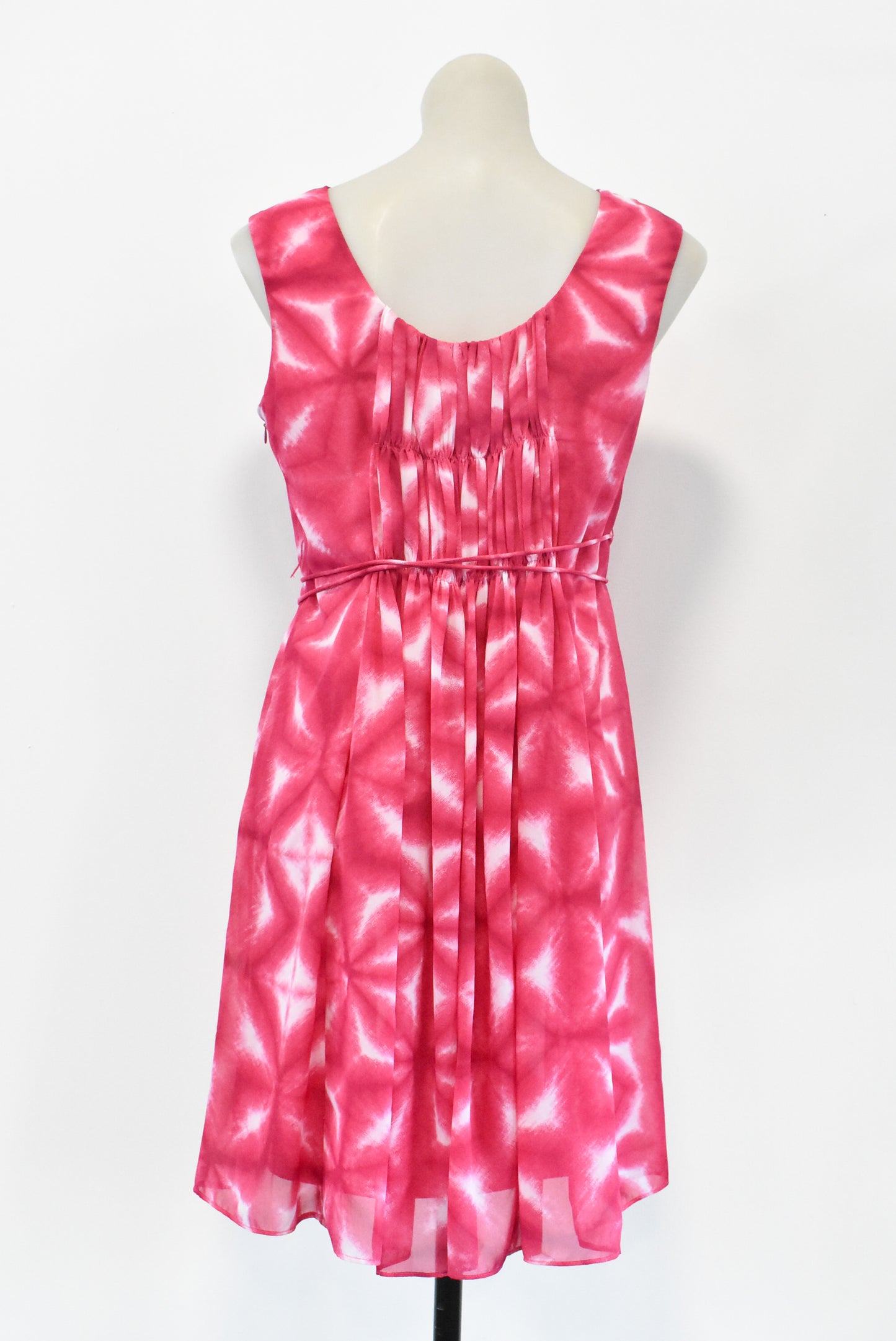 Calvin Klein, gathered A-line dress, 12 (NWT)