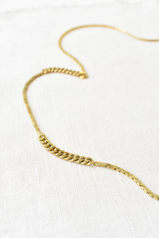 Amerikaner retro chain necklace