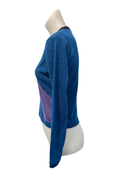 Who's Billie knit cropped jumper, S