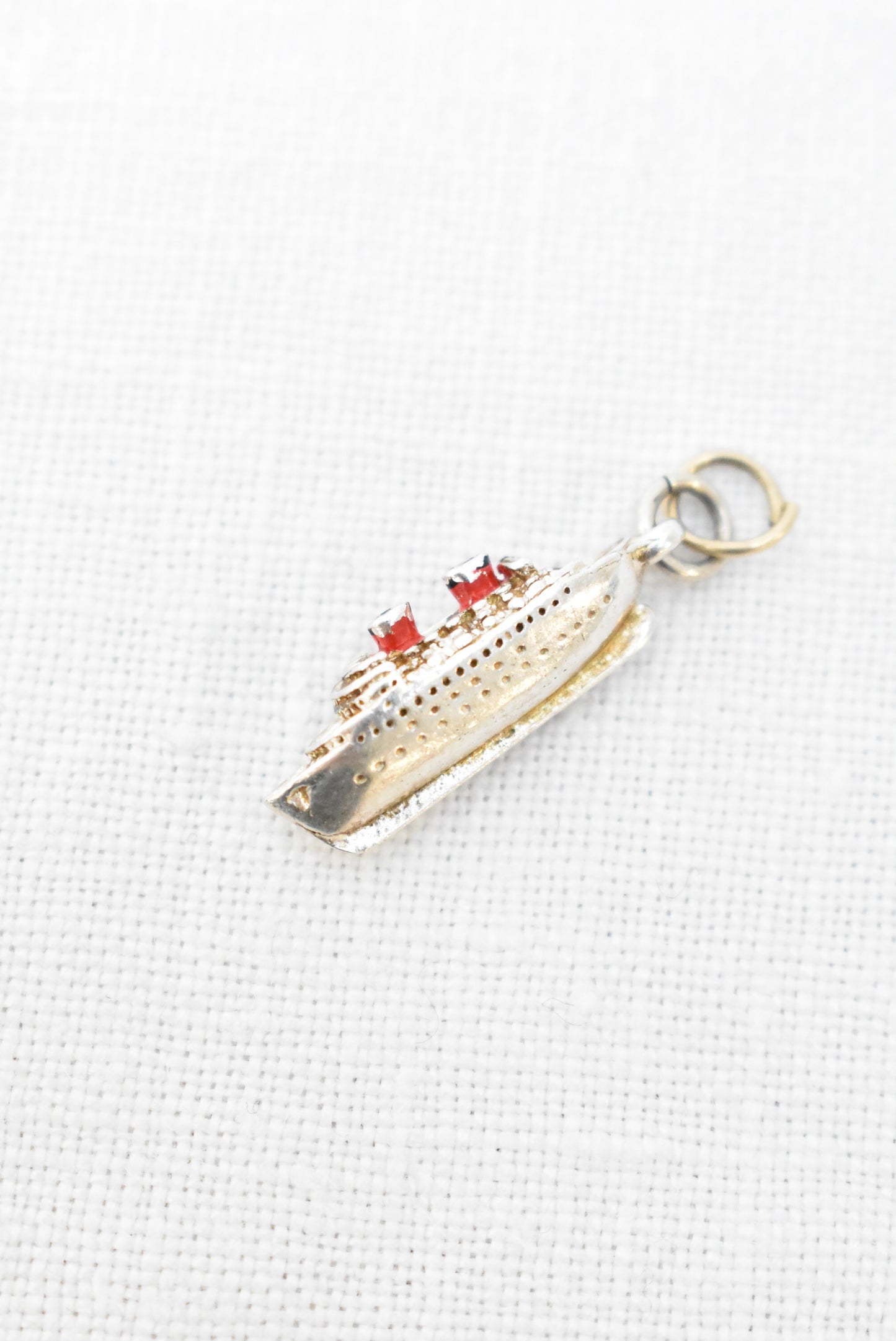 Silver PPL cruise ship charm/pendant