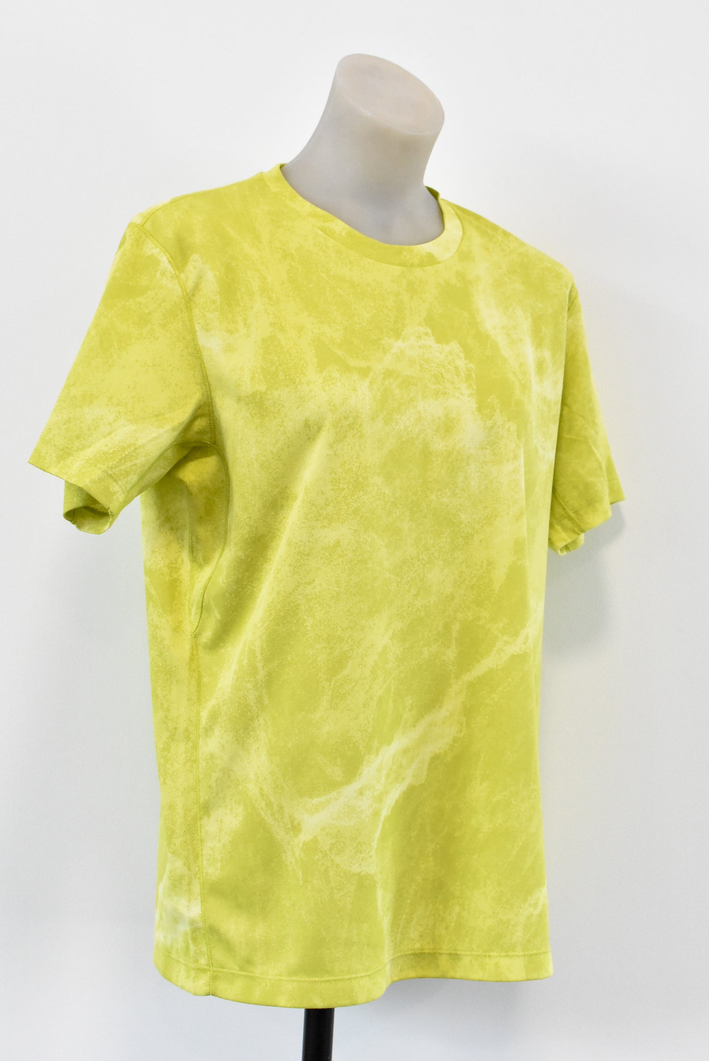 Uniqlo greenish yellow shirt, L
