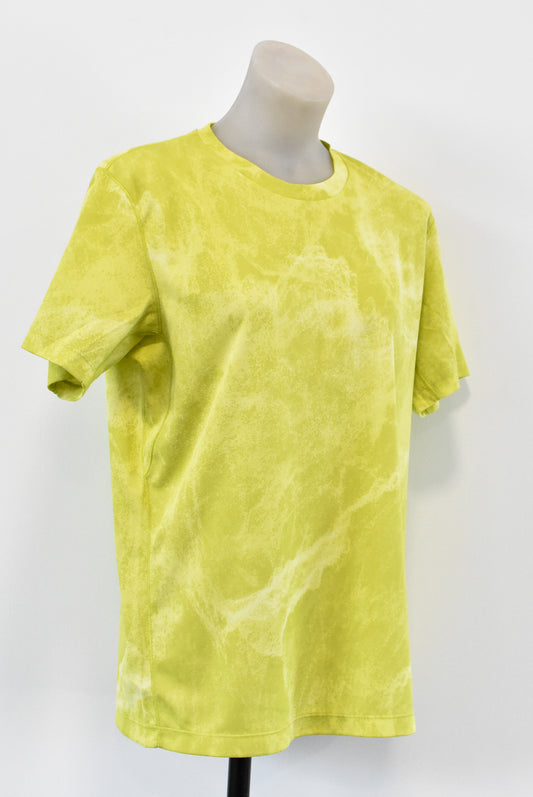 Uniqlo greenish yellow shirt, L