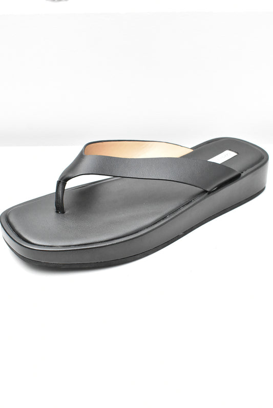 Saks Fifth Avenue black sandals, 11