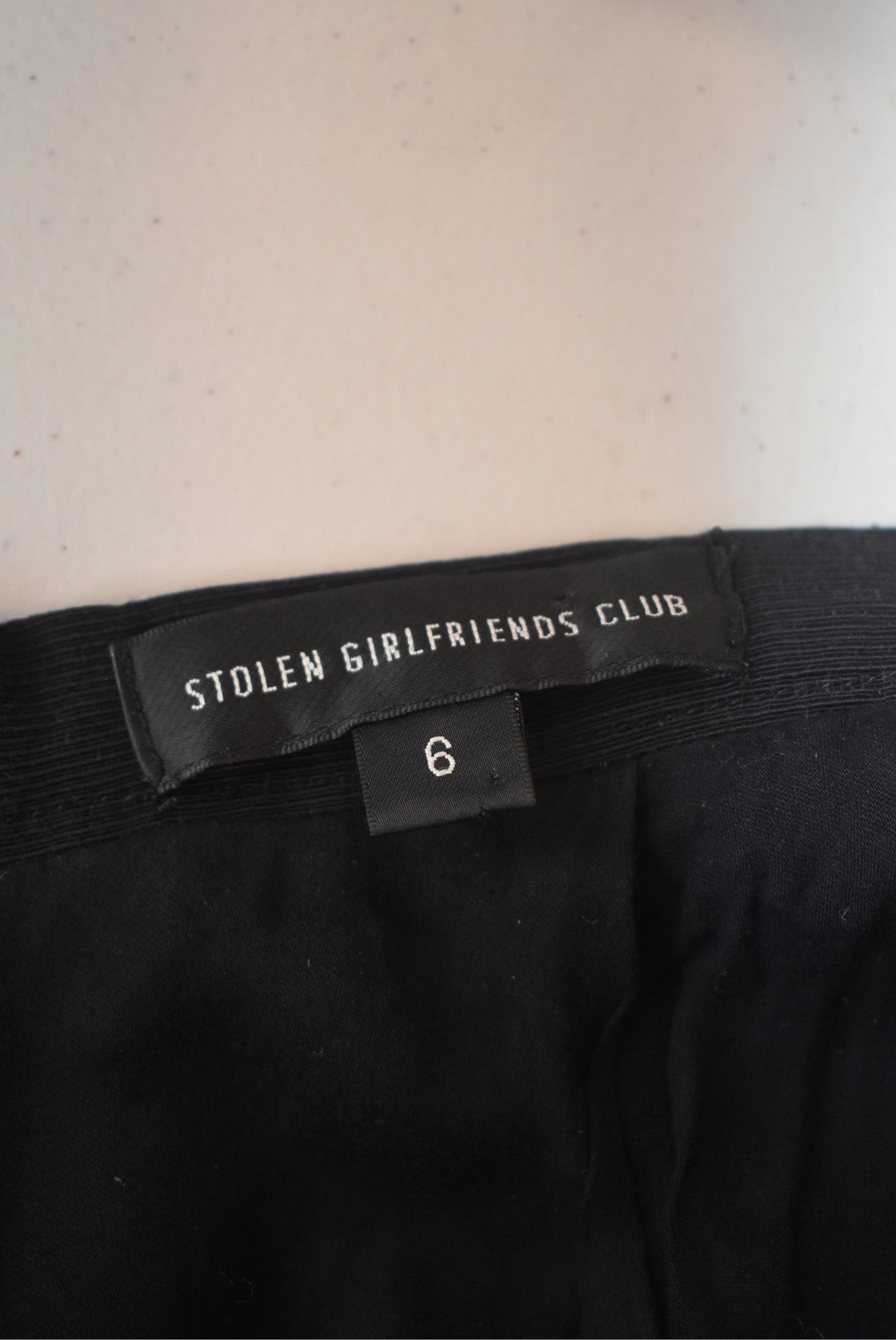 Stolen Girlfriends Club black mini skirt, 6