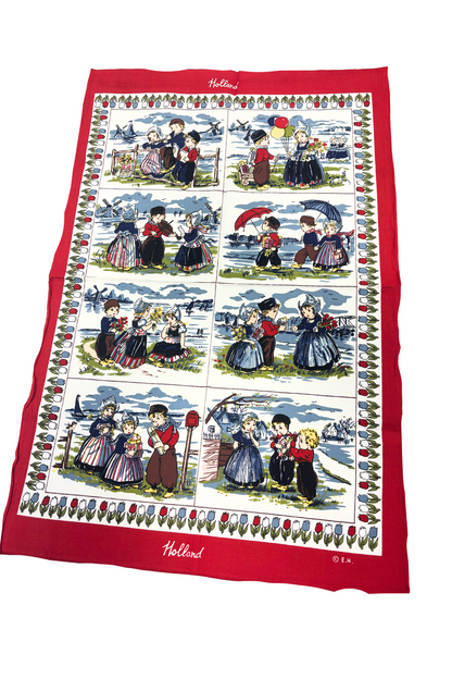 Holland souvenir tea towel