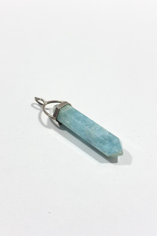 925 Silver crystal pendant