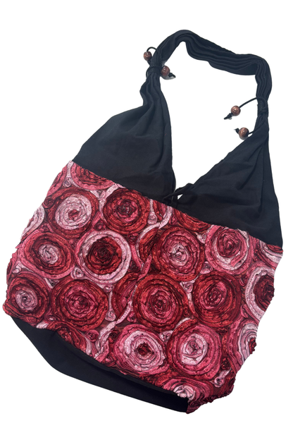 Rose pink fancy tote
