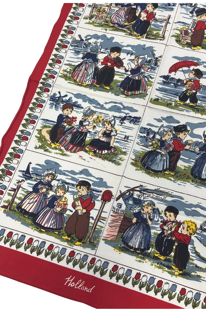 Holland souvenir tea towel