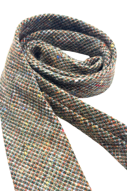 Kotuku pure new wool NZ made colourful specks tie