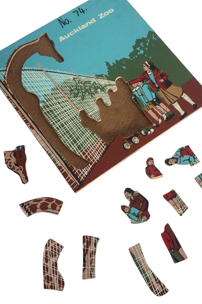 Vintage Auckland Zoo puzzle