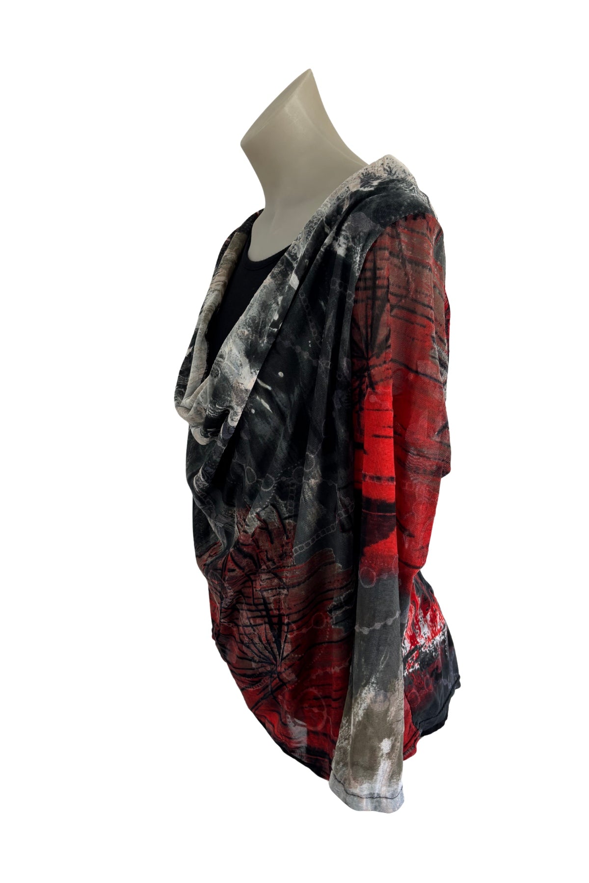 Blase cowlneck blouse, 14