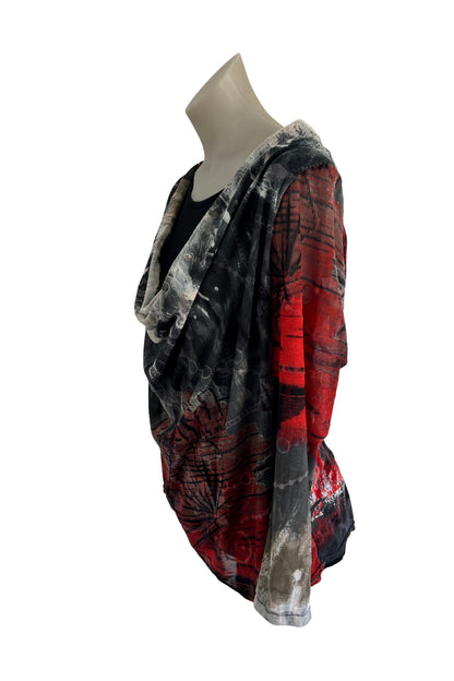 Blase cowlneck blouse, 14