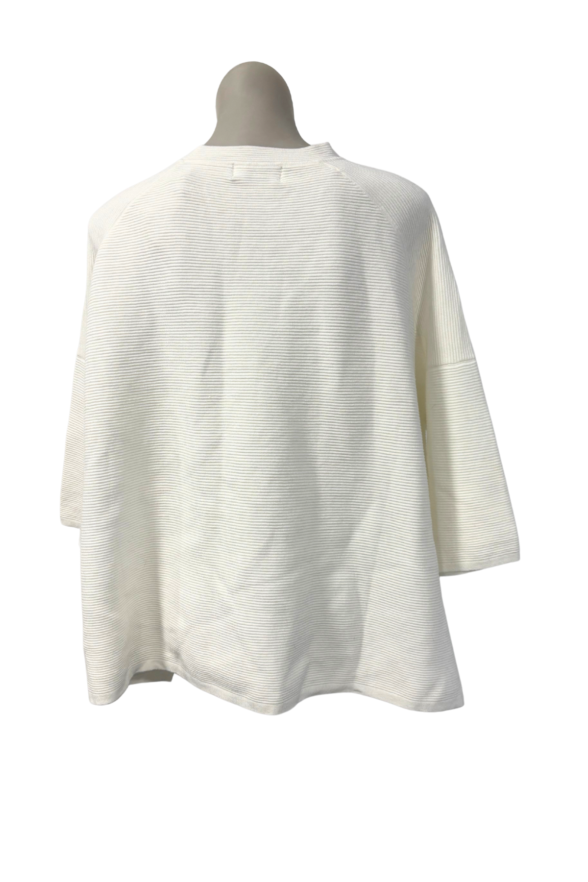 Uptown The Label oversized white jumper, S/M