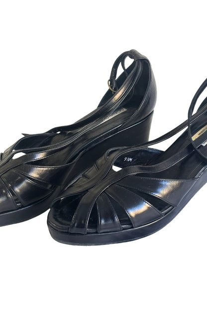 Donald J Pliner Russell + Bromley wedge heels, 9