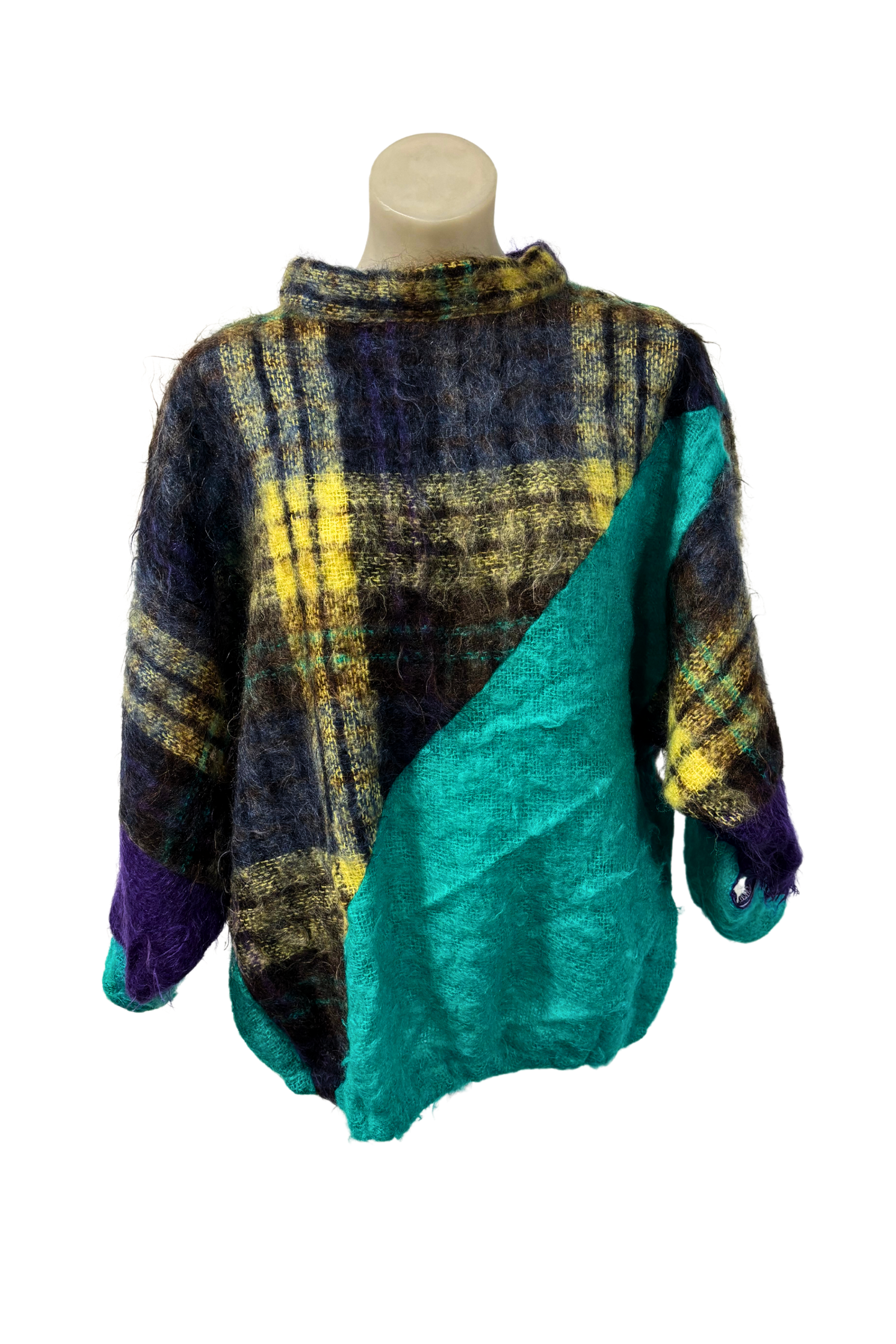 Camel Designs vintage wool + mohair jumper M/L