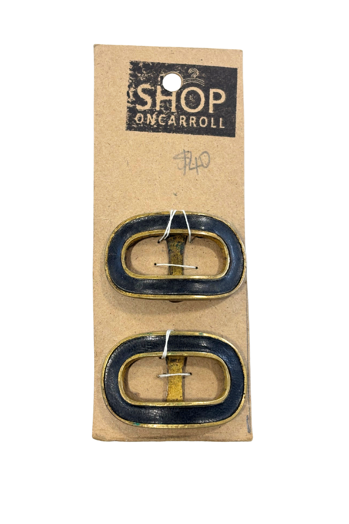 Vintage brass buckle
