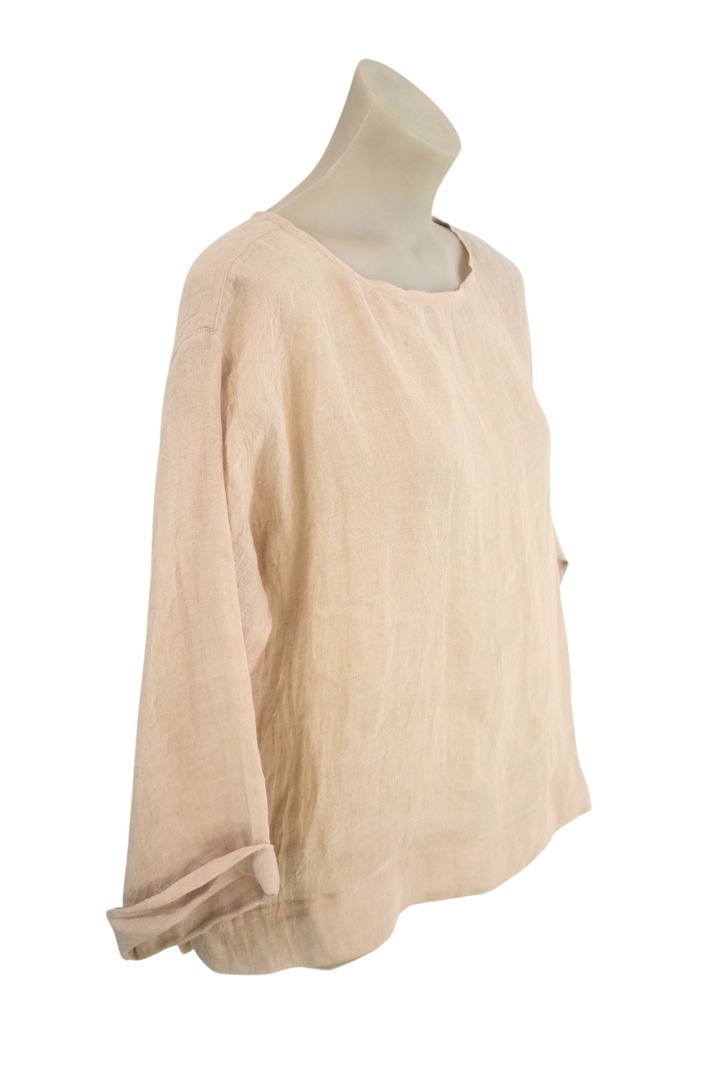 Lounge by Repertoire NZ Made linen blouse, S