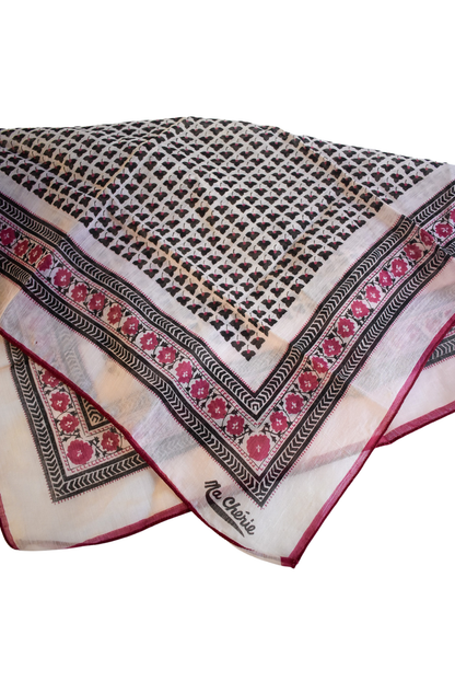 Ma Cherie silk scarf tie