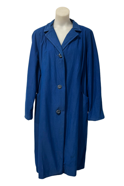 1970's Barbarella NZ made long foam back coat, OS