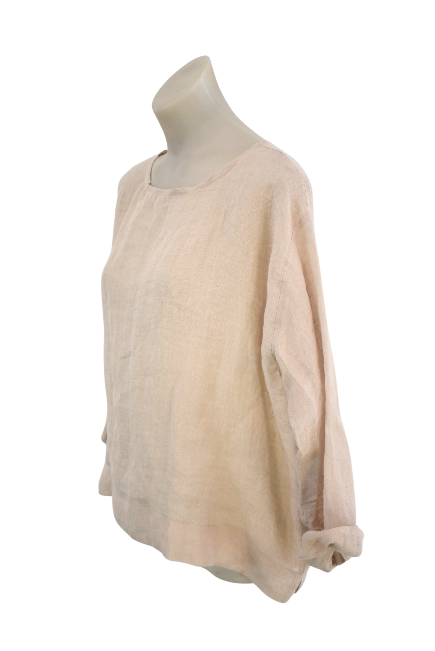 Lounge by Repertoire NZ Made linen blouse, S