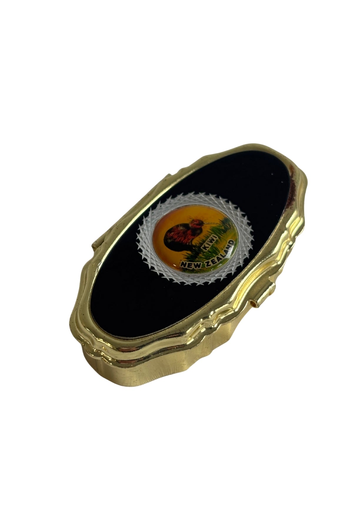 Vintage Kiwi pill box