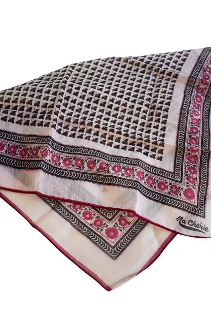 Ma Cherie silk scarf tie