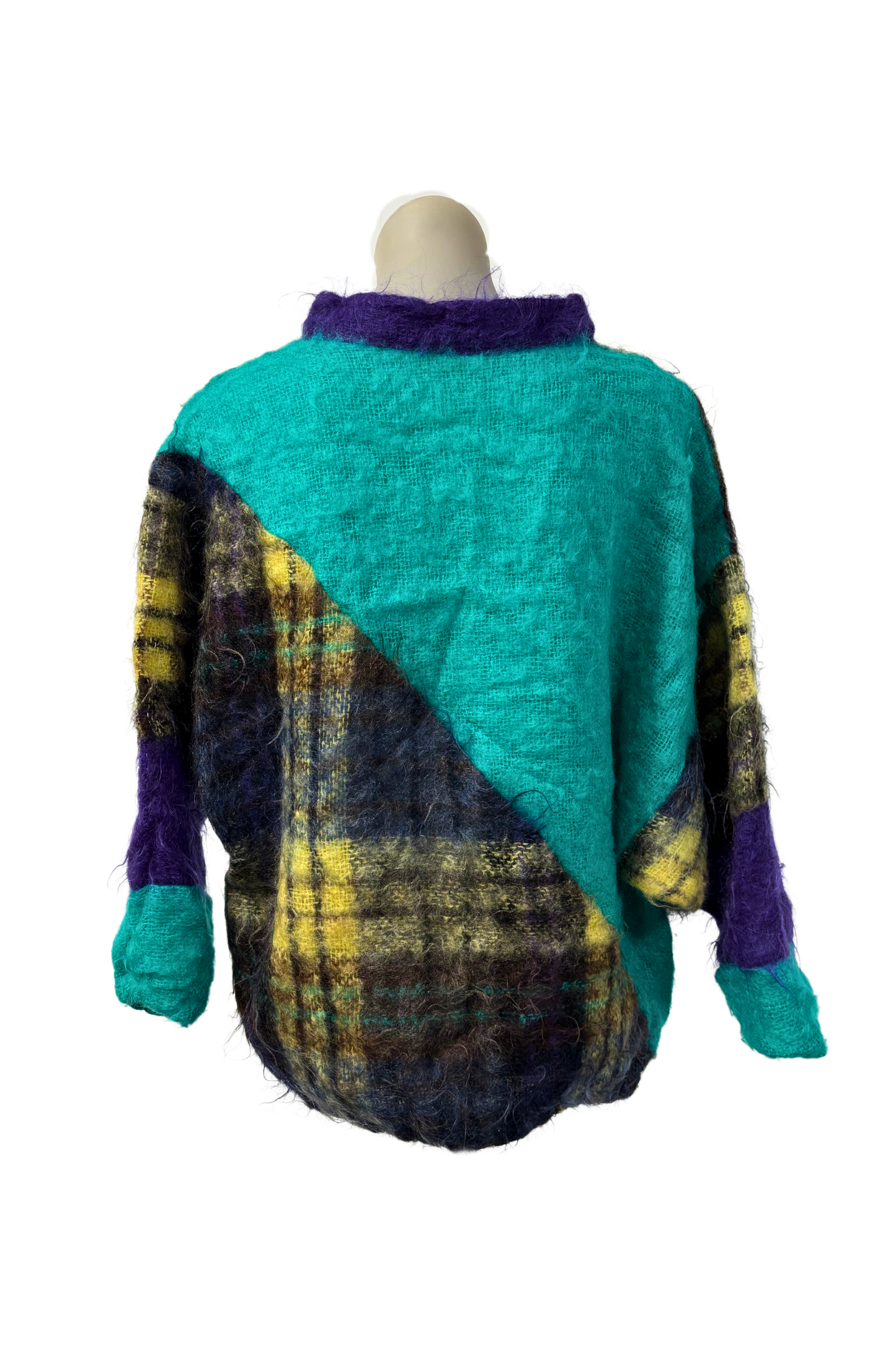 Camel Designs vintage wool + mohair jumper M/L