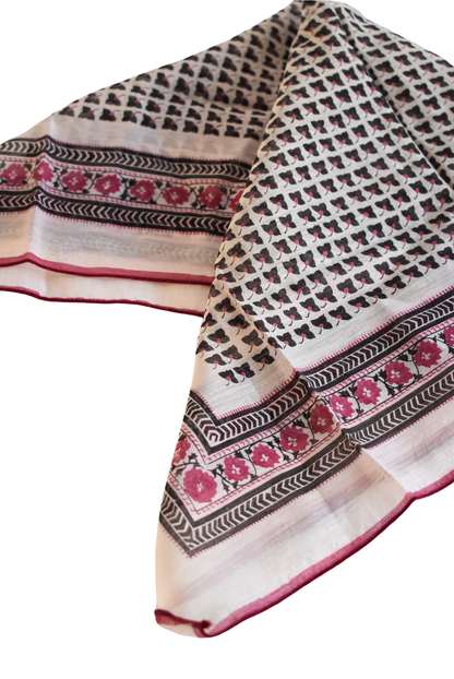 Ma Cherie silk scarf tie