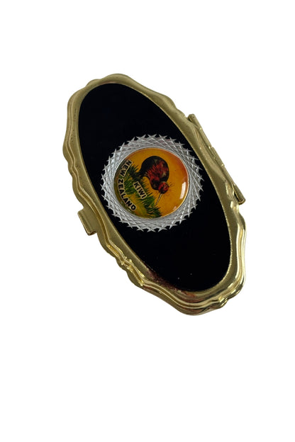 Vintage Kiwi pill box