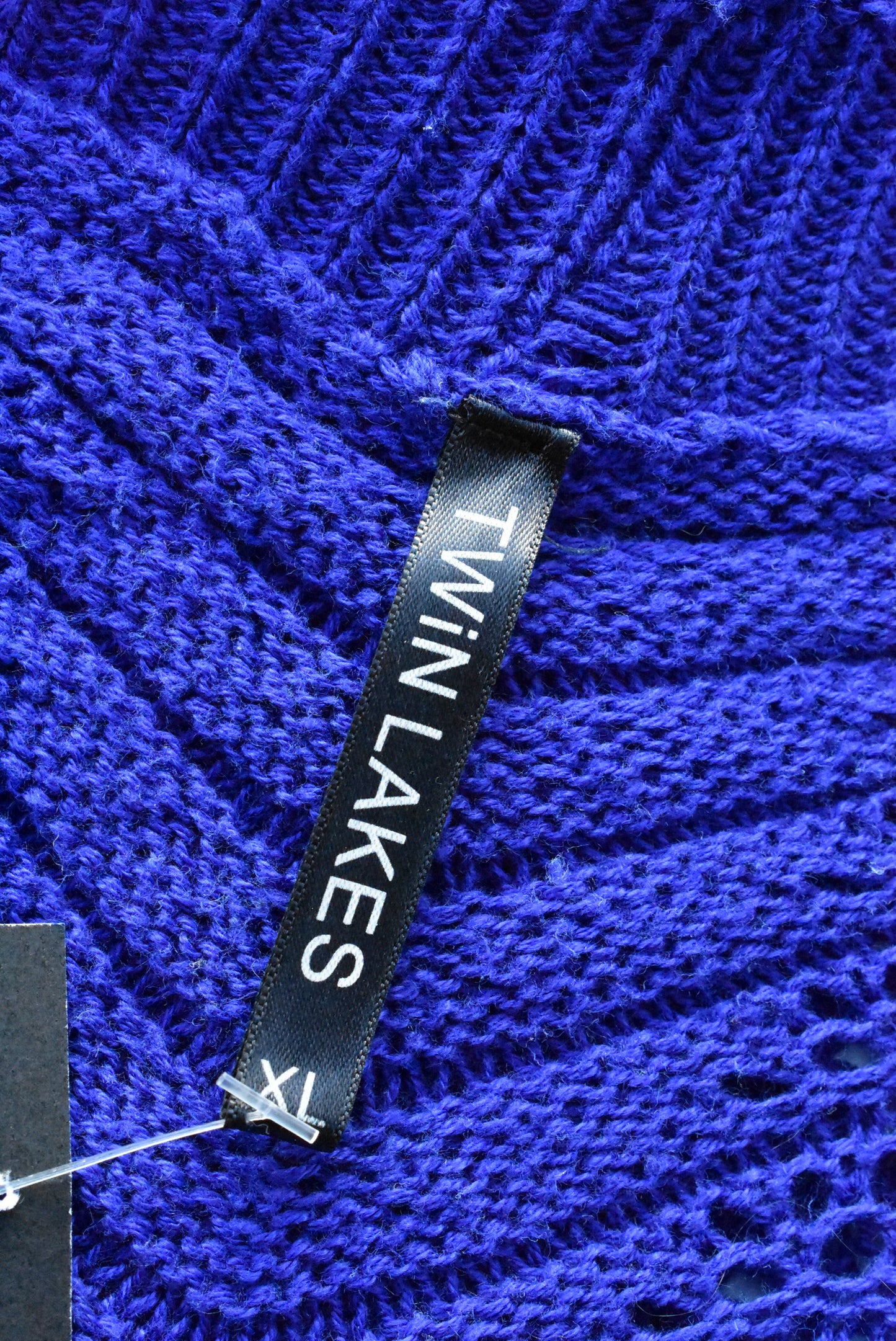 Twin Lakes lace knit cotton blend bolero, XL