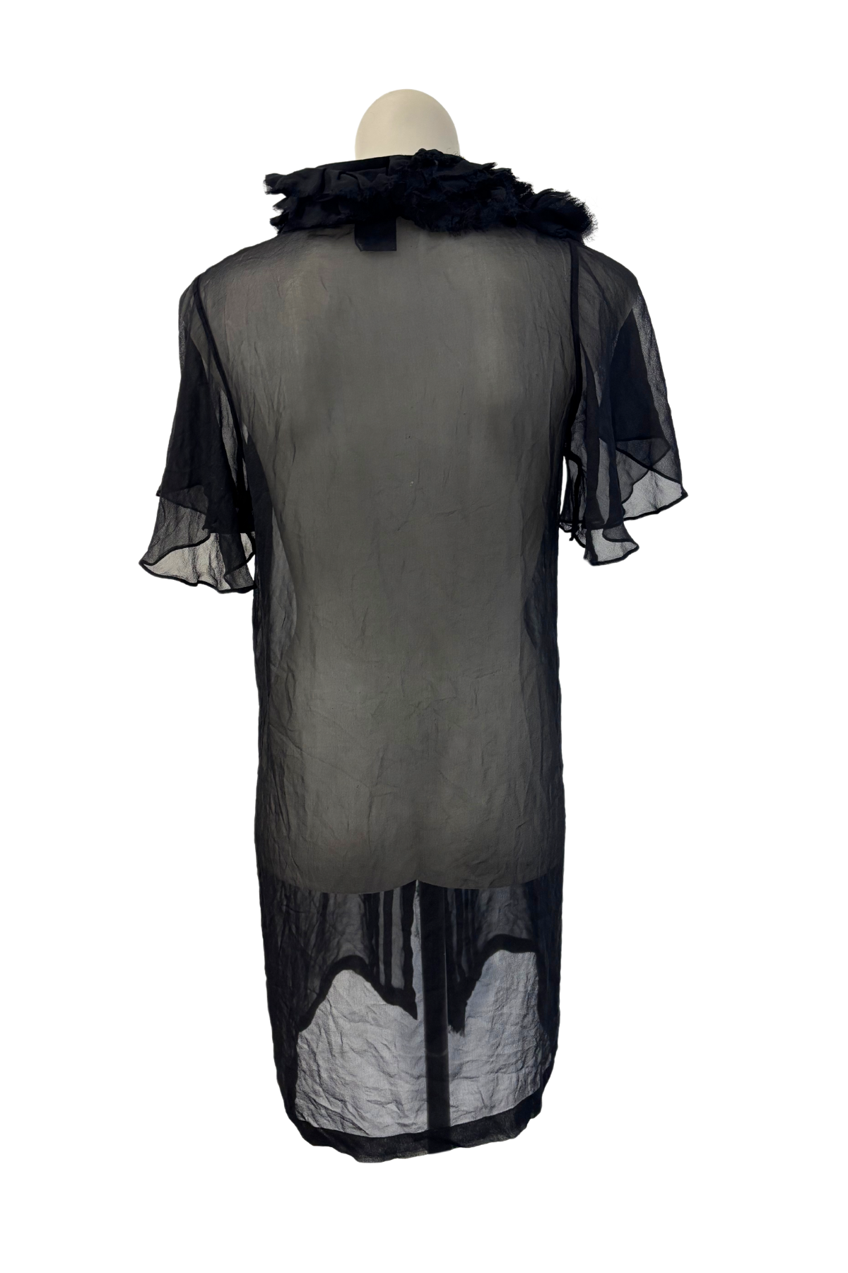 Trelise Cooper 100% silk flower ruffle dress, 6