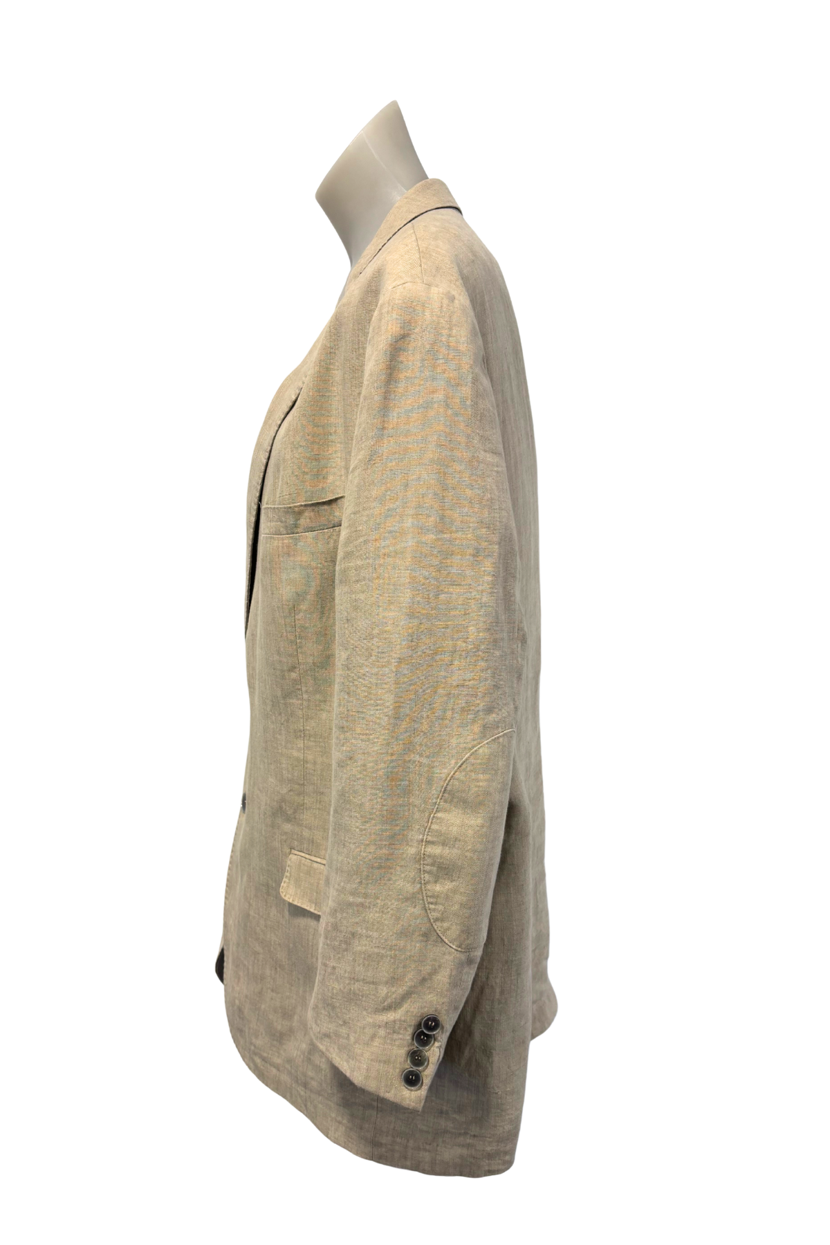 Saville Row London contemporary fit linen jacket, XL
