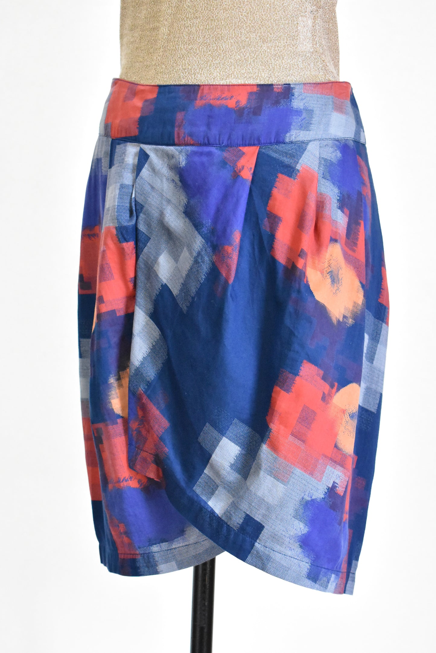 Fatface cotton tulip skirt, 12
