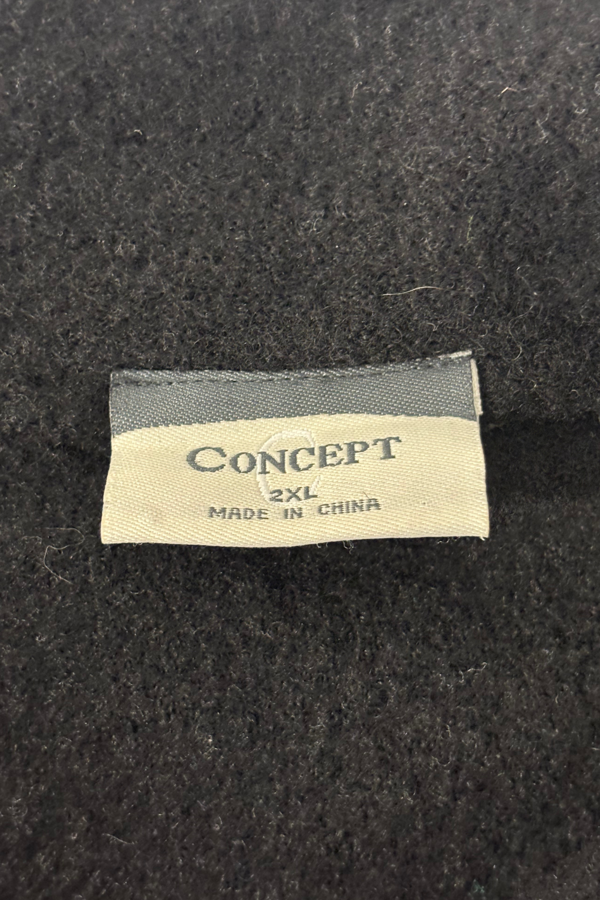 Concept boiled wool Jacket, 2XL