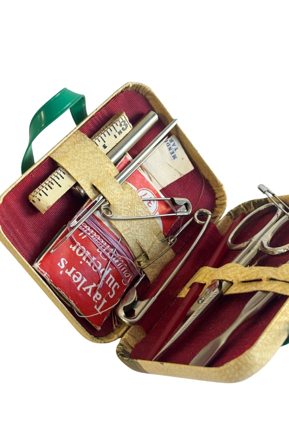 Vintage RITZ Hotel suitcase sewing kit
