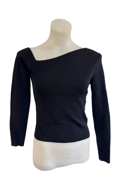 Iora asymmetrical neckline top, S